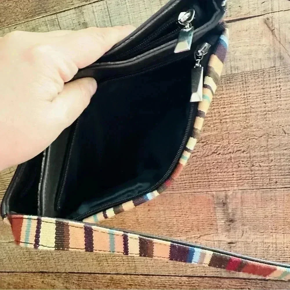 Kate Spade 90’s Y2K Vintage Stripped Shoulder Bag